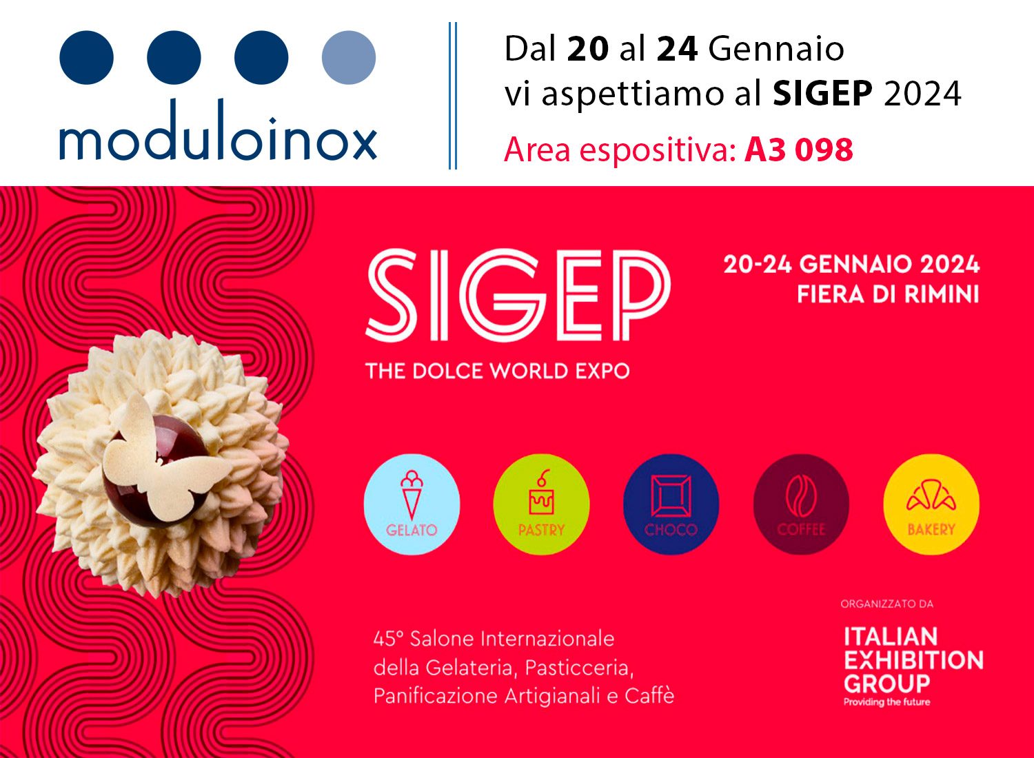 Sigep 2024 Modulo Inox